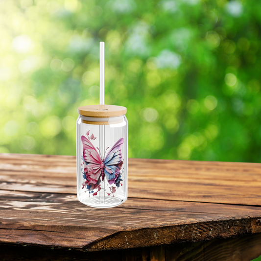 Butterfly Libbey Can