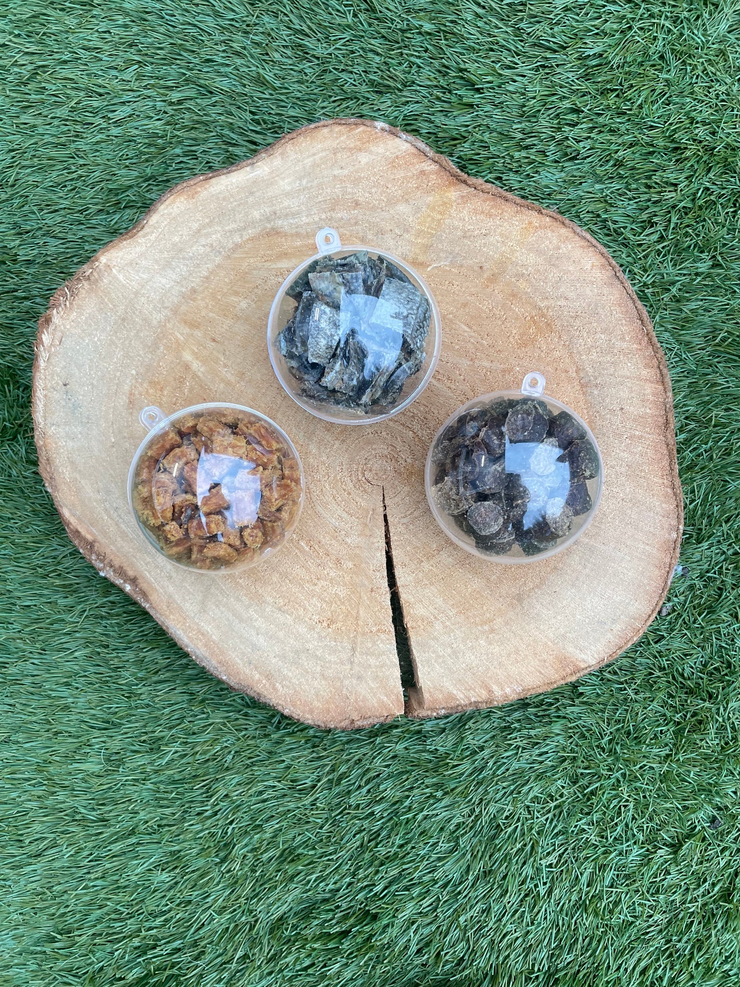 Treat Filled Christmas Baubles