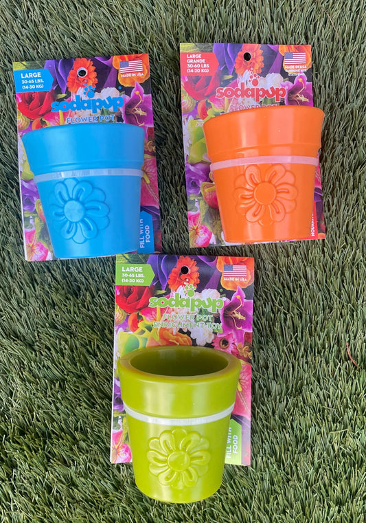 Soda Pup Flower Pot