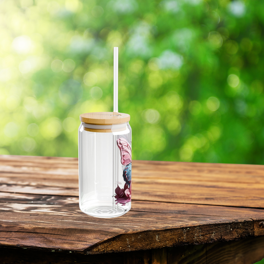 Butterfly Libbey Can