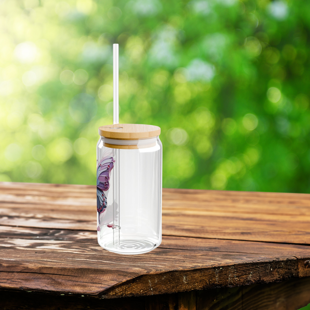 Butterfly Libbey Can
