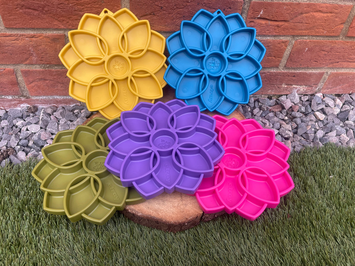 Mandala Design Etray Enrichment Tray