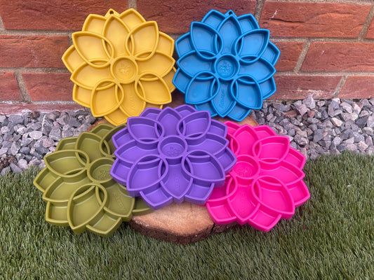 Mandala Design Etray Enrichment Tray
