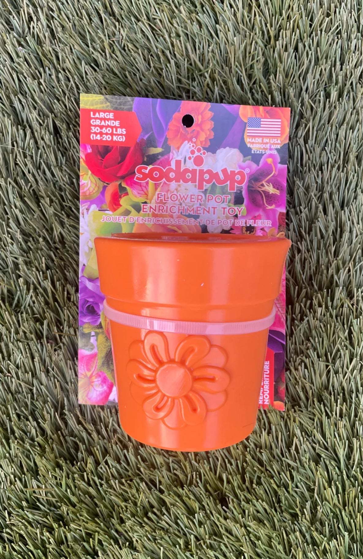 Soda Pup Flower Pot