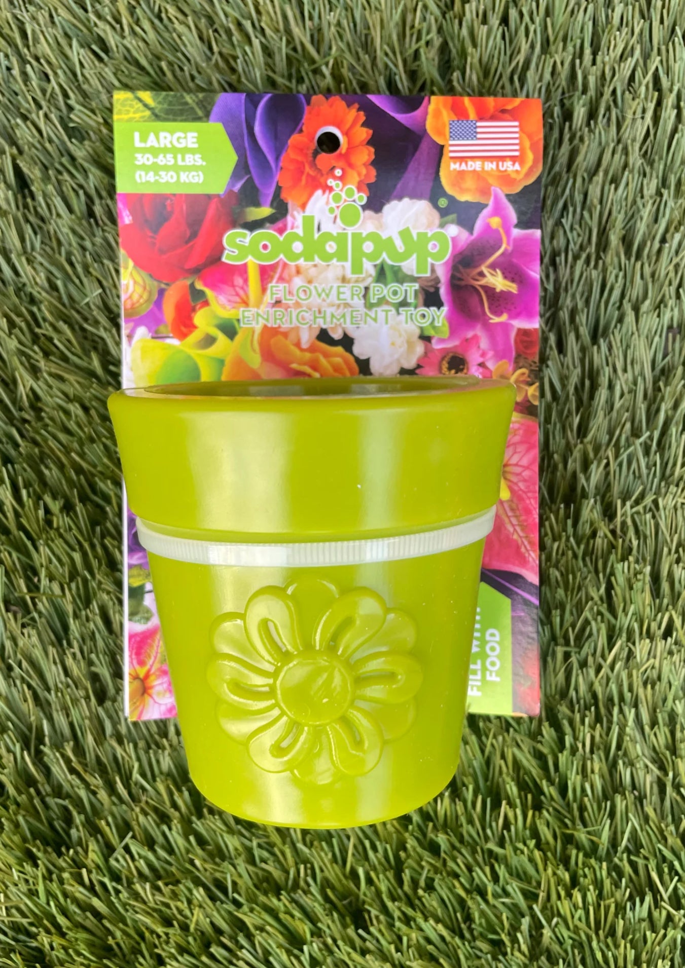 Soda Pup Flower Pot