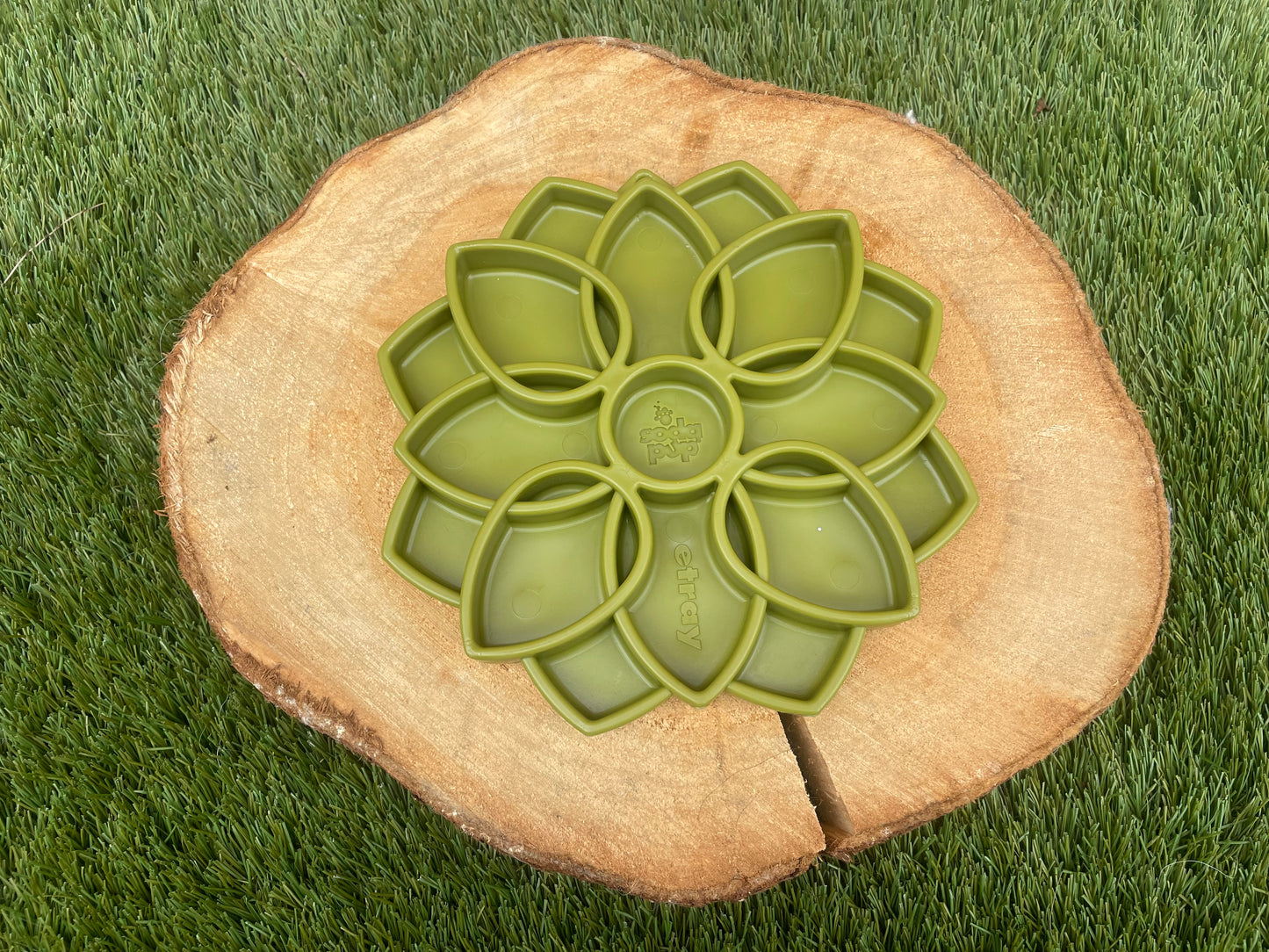 Mandala Design Etray Enrichment Tray