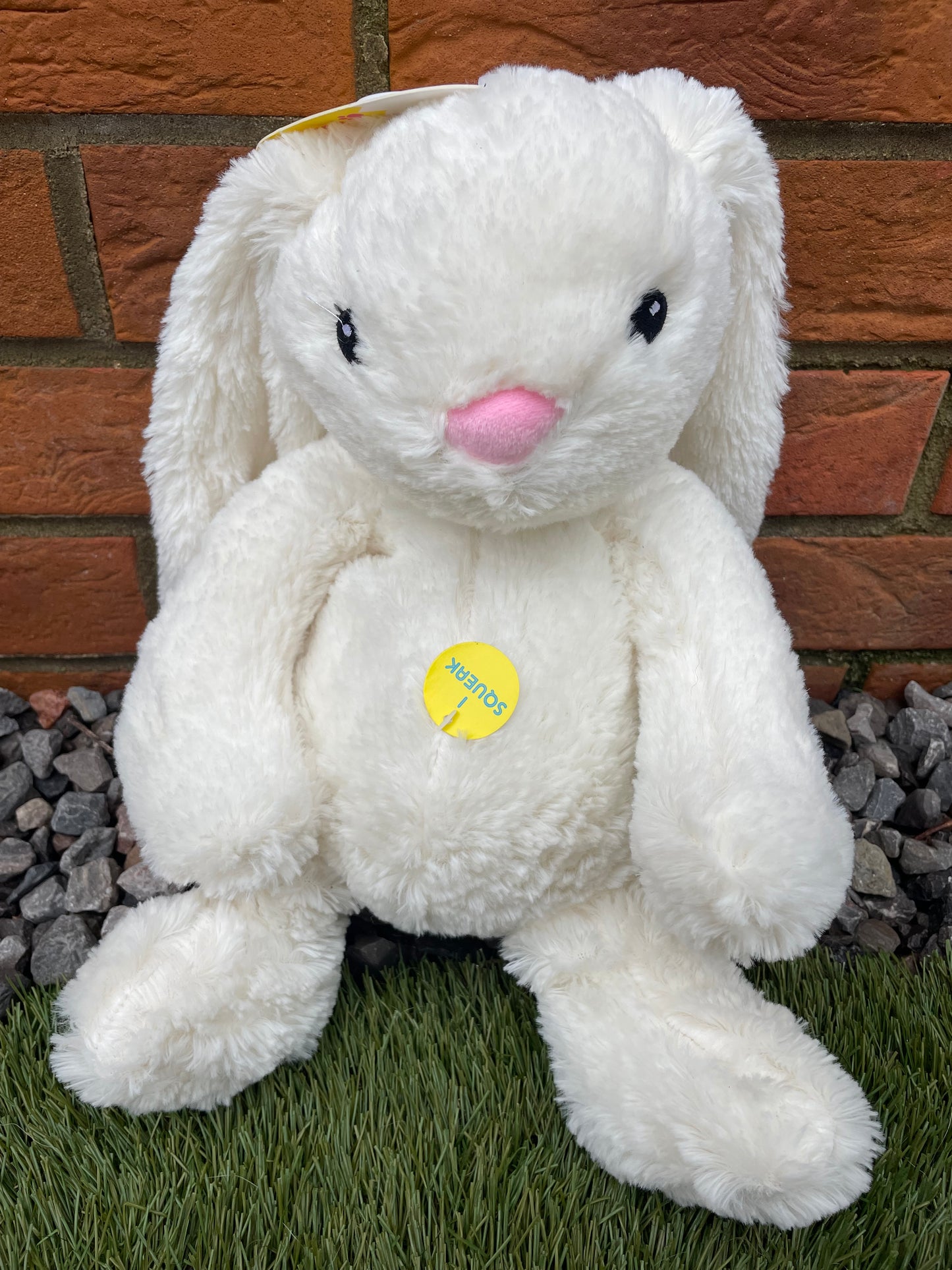 White Plush Rabbit Toy