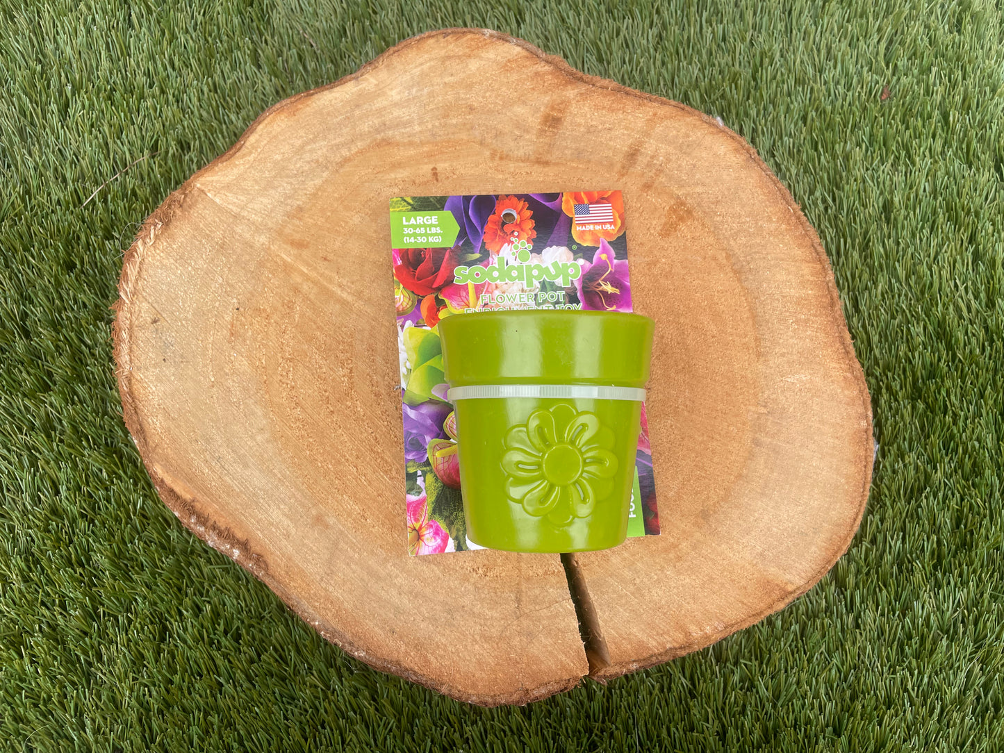Soda Pup Flower Pot