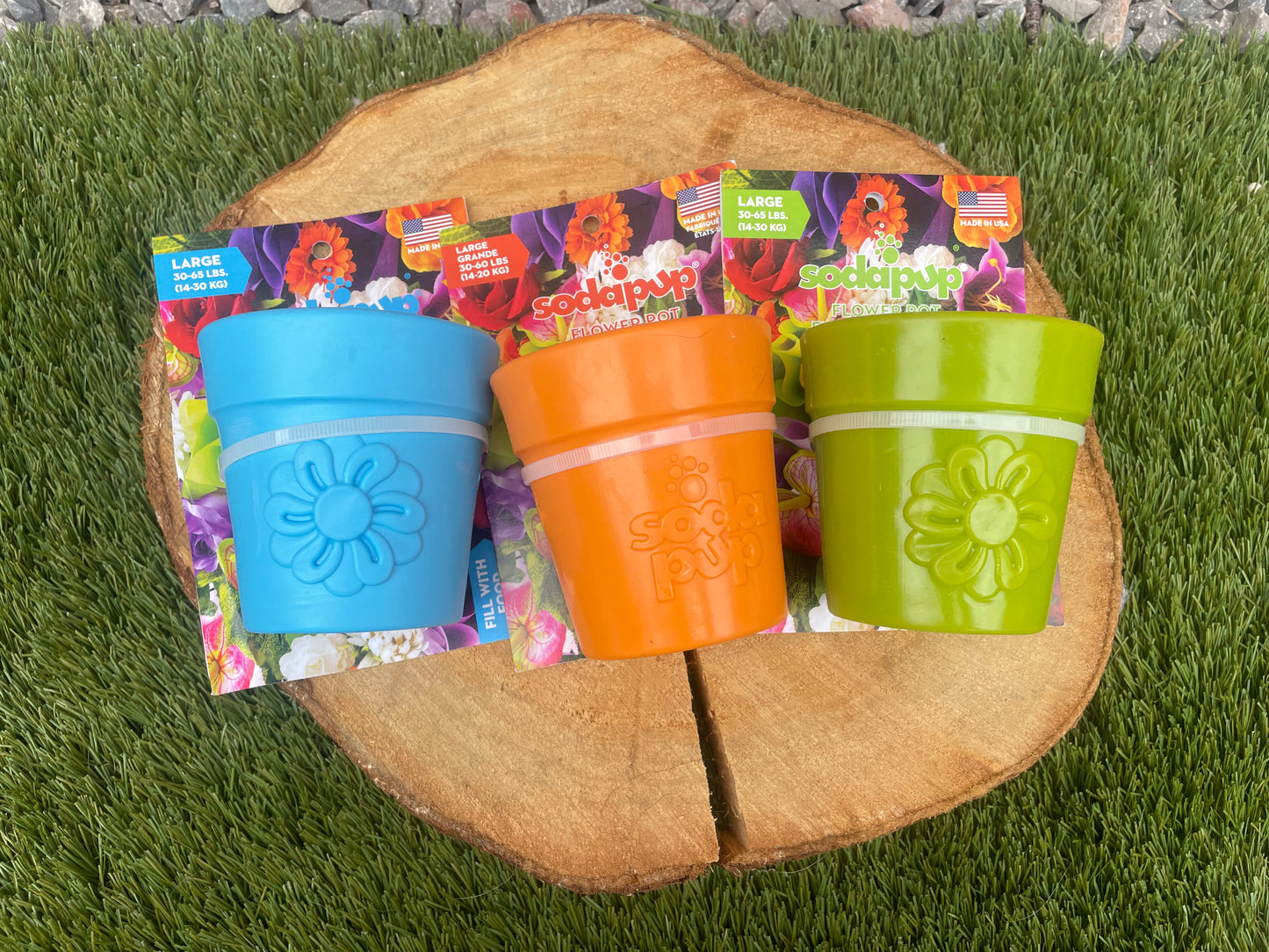 Soda Pup Flower Pot